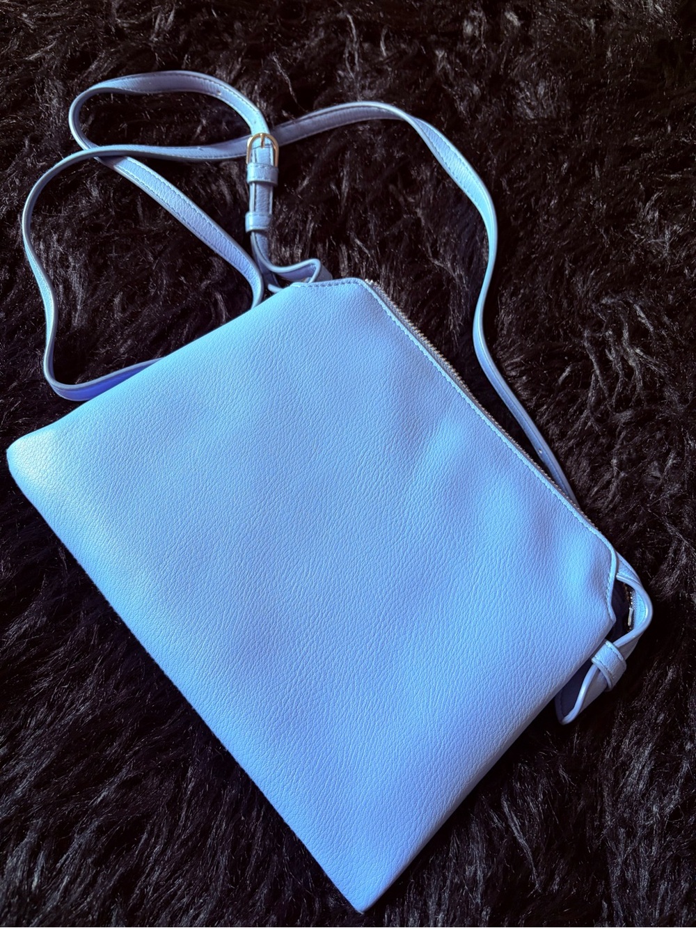 A New Day Light Blue Crossbody Bag
